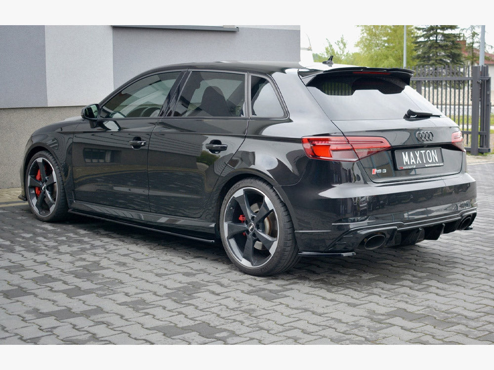 Maxton Design Side Skirt Diffusers Audi RS3 Sportback 8V Facelift