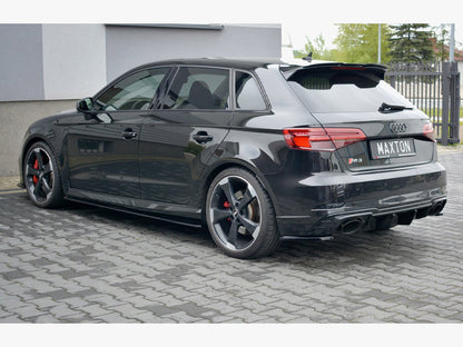 Maxton Design Side Skirt Diffusers Audi RS3 Sportback 8V Facelift
