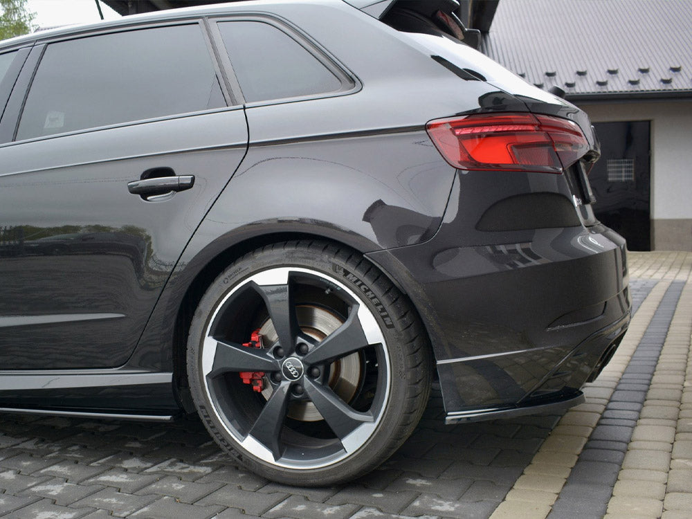 Maxton Design Rear Side Splitters Audi RS3 Sportback 8V Facelift