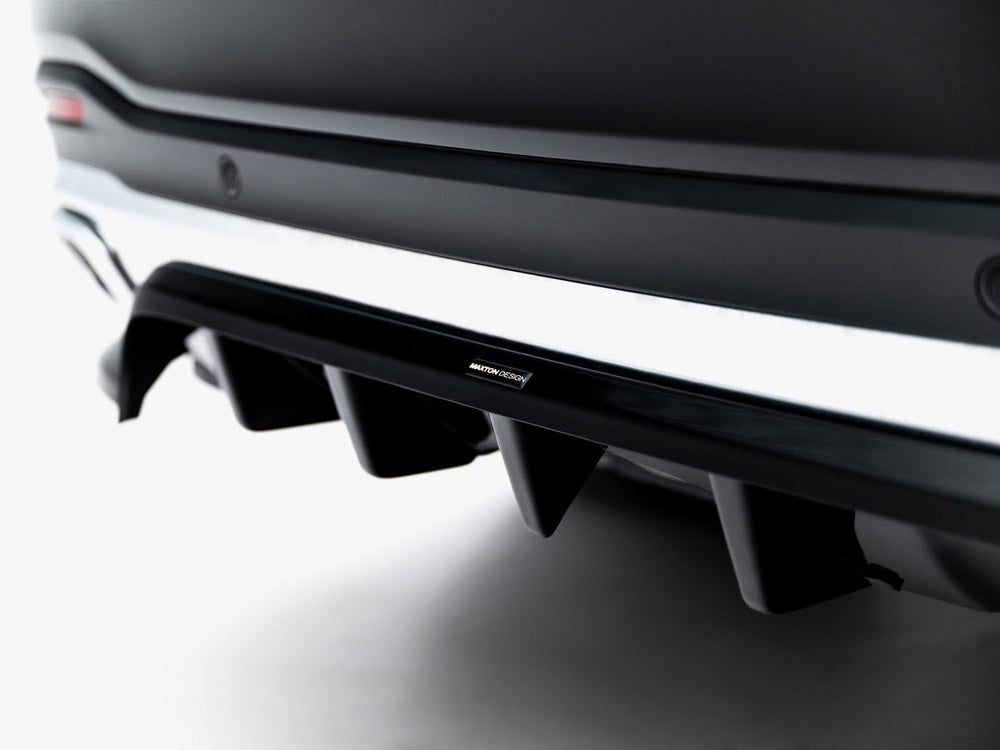Maxton Design Rear Splitter (Vertical Bars) V.2 Mercedes-Benz GLS AMG-Line X167