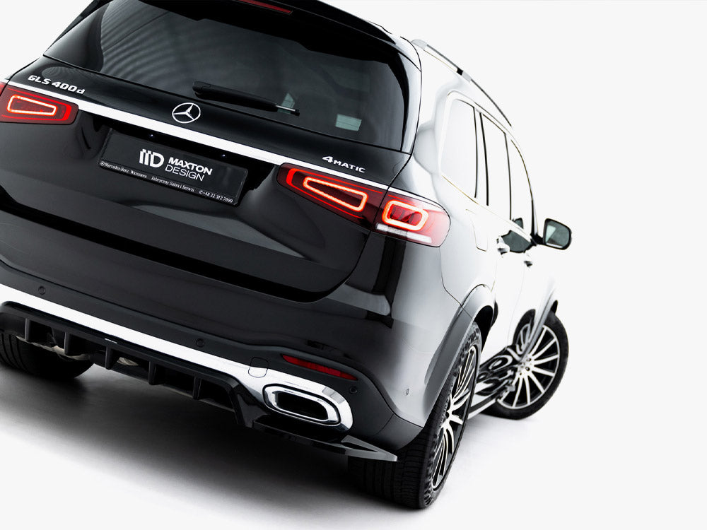 Maxton Design Rear Splitter (Vertical Bars) V.2 Mercedes-Benz GLS AMG-Line X167