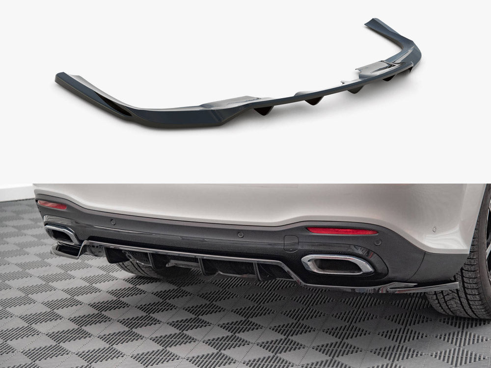Maxton Design Rear Splitter (Vertical Bars) V.1 Mercedes-Benz GLS AMG-Line X167