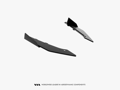 Maxton Design Street PRO Rear Side Splitters + Flaps Cupra Leon ST Mk1 Facelift