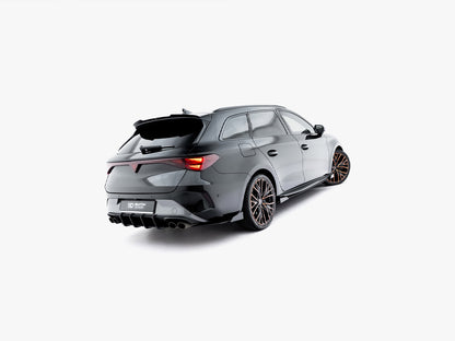 Maxton Design Street PRO Rear Side Splitters + Flaps Cupra Leon ST Mk1 Facelift
