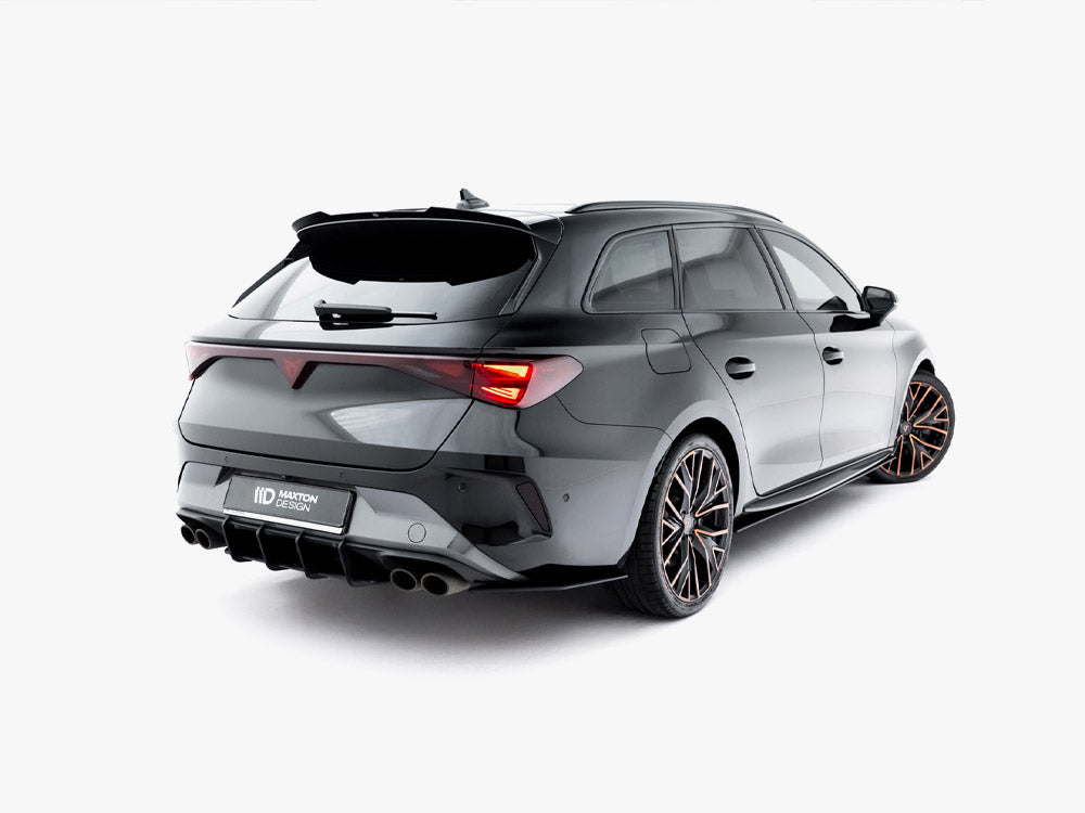 Maxton Design Street PRO Rear Side Splitters Cupra Leon ST Mk1 Facelift