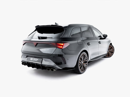 Maxton Design Street PRO Rear Side Splitters Cupra Leon ST Mk1 Facelift