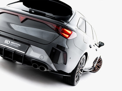 Maxton Design Street PRO Rear Side Splitters Cupra Leon ST Mk1 Facelift