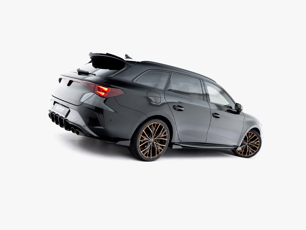Maxton Design Street PRO Side Skirt Diffusers + Flaps Cupra Leon ST / Hatchback Aero Mk1 / Mk1 Facelift