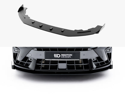 Maxton Design Street PRO Front Splitter + Flaps Cupra Leon ST / Hatchback Mk1 Facelift