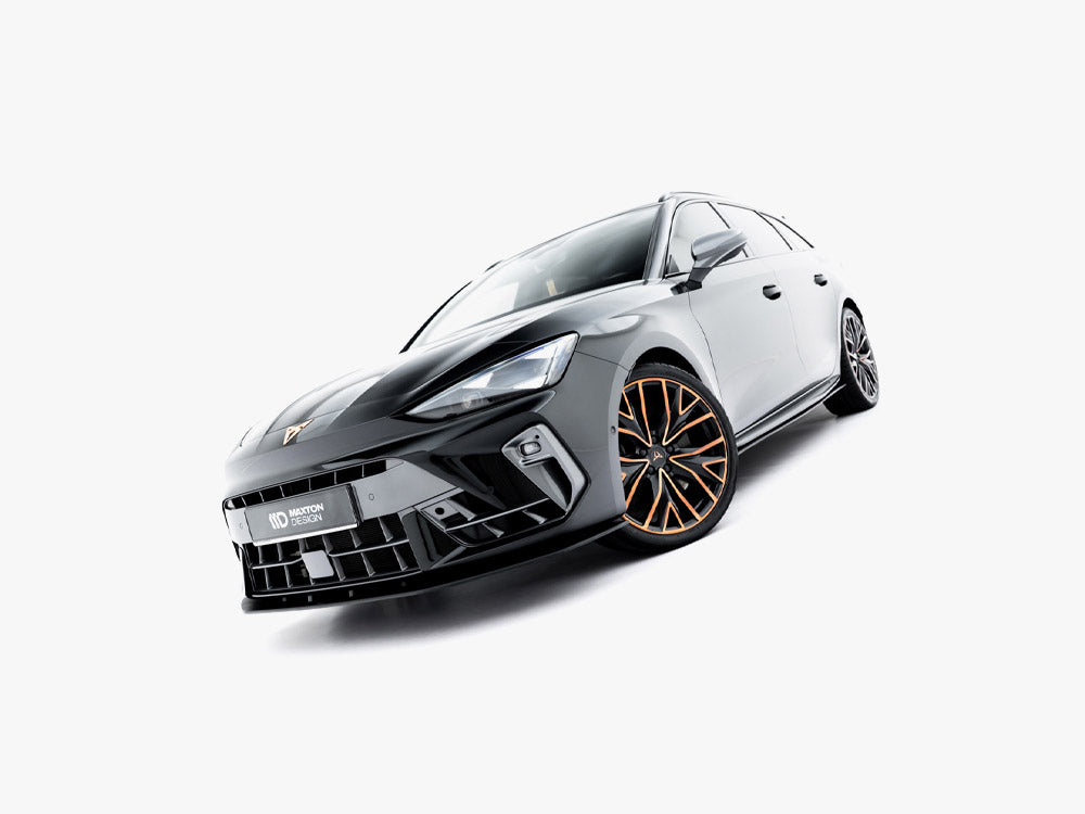 Maxton Design Street PRO Front Splitter Cupra Leon ST / Hatchback Mk1 Facelift