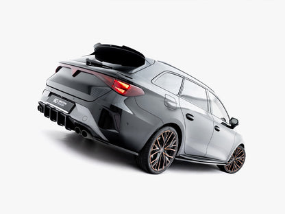 Maxton Design Rear Side Splitters V.1 Cupra Leon ST Mk1 Facelift