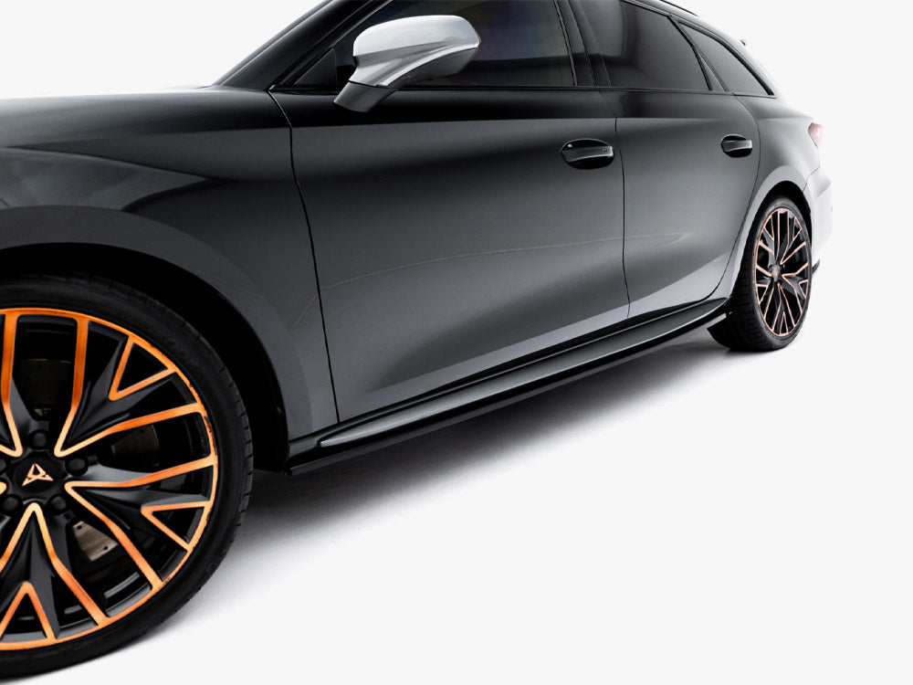 Maxton Design Side Skirt Diffusers V.1 Cupra Leon ST / Hatchback Aero Mk1 Facelift