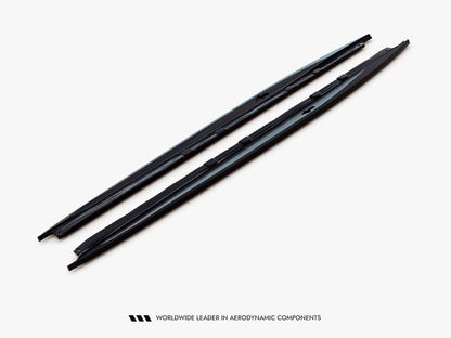 Maxton Design Side Skirt Diffusers V.1 Cupra Leon ST / Hatchback Aero Mk1 Facelift