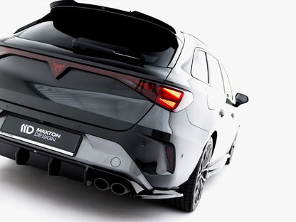 Maxton Design Rear Side Splitters V.5 Cupra Leon ST Mk1 Facelift