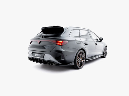 Maxton Design Rear Side Splitters V.3 Cupra Leon ST Mk1 Facelift