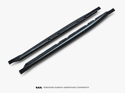 Maxton Design Side Skirt Diffusers V.2 Cupra Leon ST / Hatchback Aero Mk1 Facelift