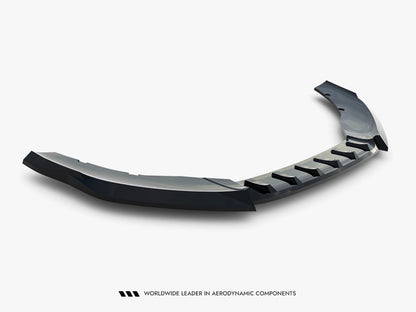 Maxton Design Front Splitter V.2 Cupra Leon ST / Hatchback Mk1 Facelift