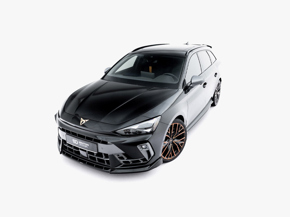 Maxton Design Front Splitter V.1 Cupra Leon ST / Hatchback Mk1 Facelift