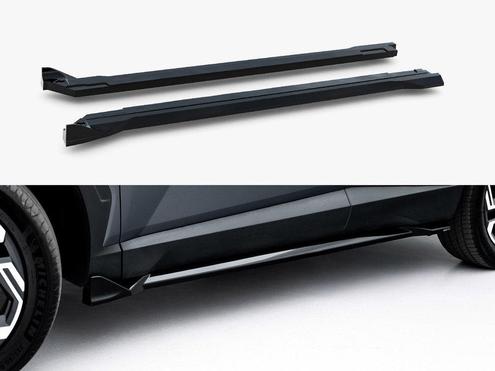 Maxton Design Side Skirt Diffusers Hyundai Tucson Mk4 Facelift