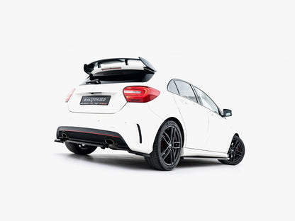 Maxton Design Rear Splitter (Vertical Bars) Mercedes W176 AMG-Line Pre-Facelift