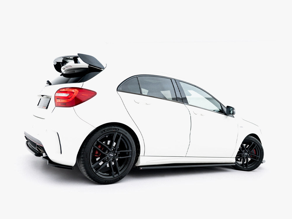 Maxton Design Side Skirt Diffusers Mercedes W176 AMG-Line Pre-Facelift