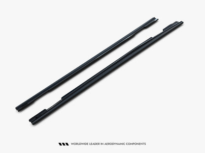 Maxton Design Side Skirt Diffusers Mercedes W176 AMG-Line Pre-Facelift