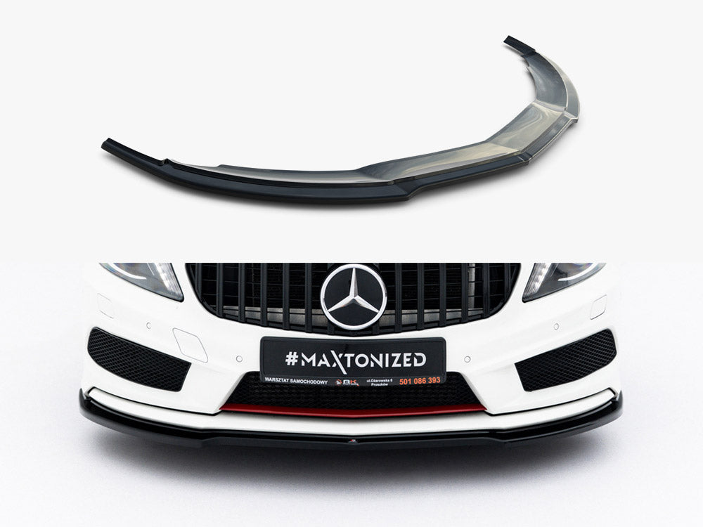 Maxton Design Front Splitter Mercedes W176 AMG-Line Pre-Facelift