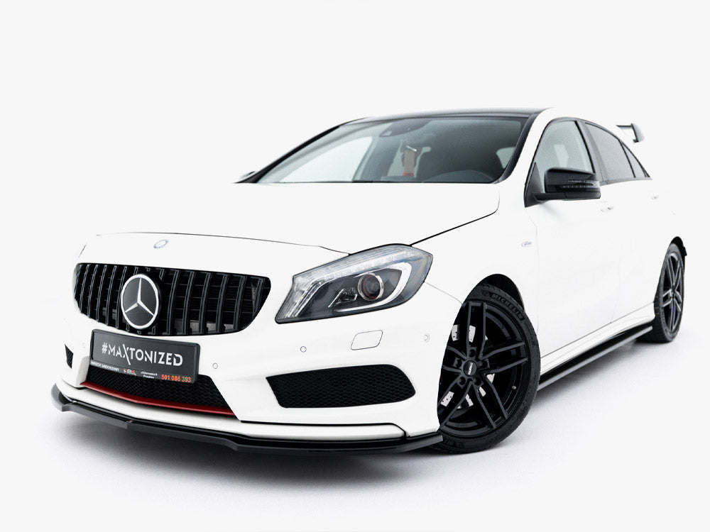 Maxton Design Front Splitter Mercedes W176 AMG-Line Pre-Facelift