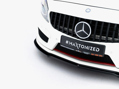 Maxton Design Front Splitter Mercedes W176 AMG-Line Pre-Facelift