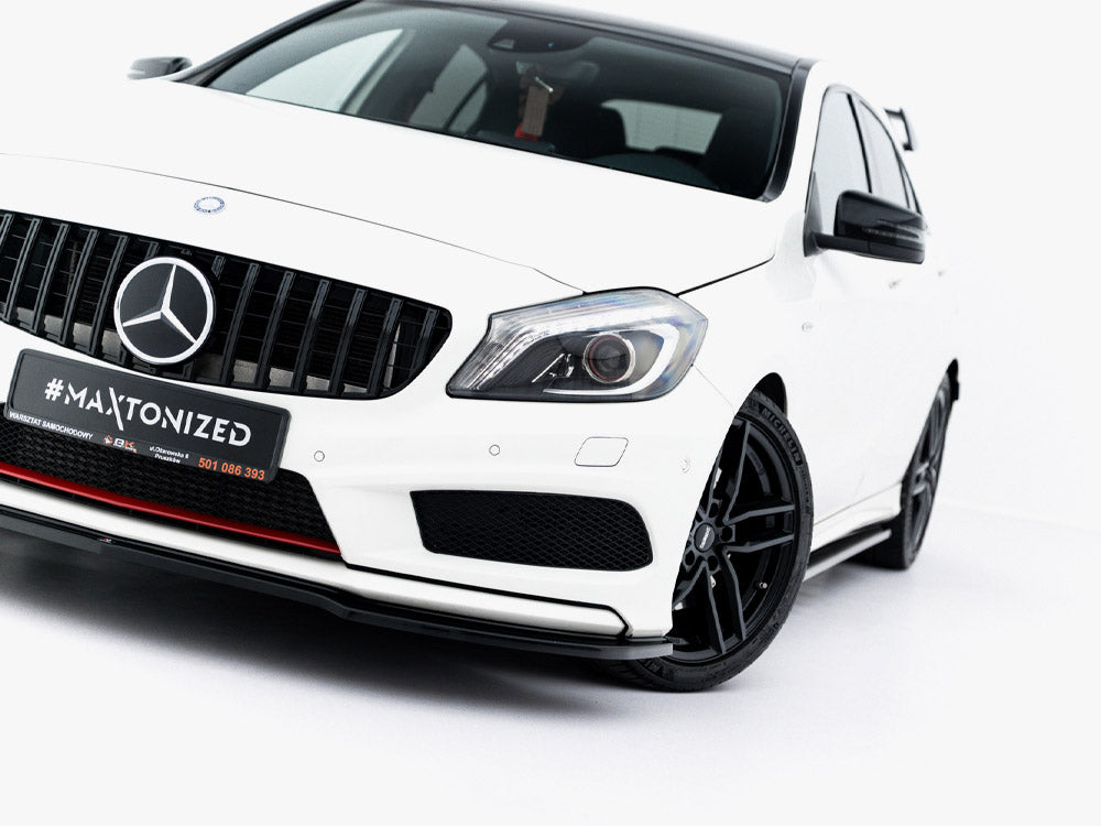 Maxton Design Front Splitter Mercedes W176 AMG-Line Pre-Facelift