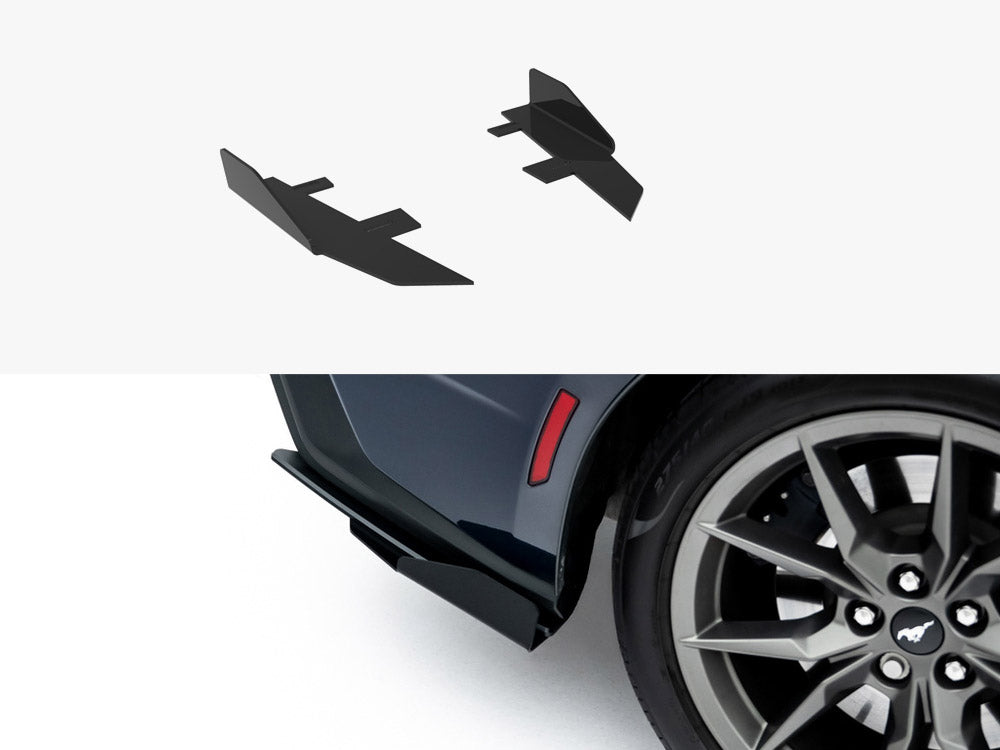 Maxton Design Rear Side Flaps Ford Mustang Dark Horse Mk7