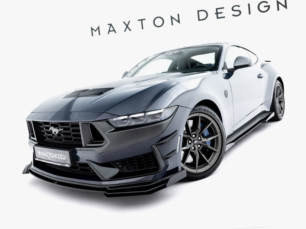 Maxton Design Front Flaps Ford Mustang Dark Horse Mk7