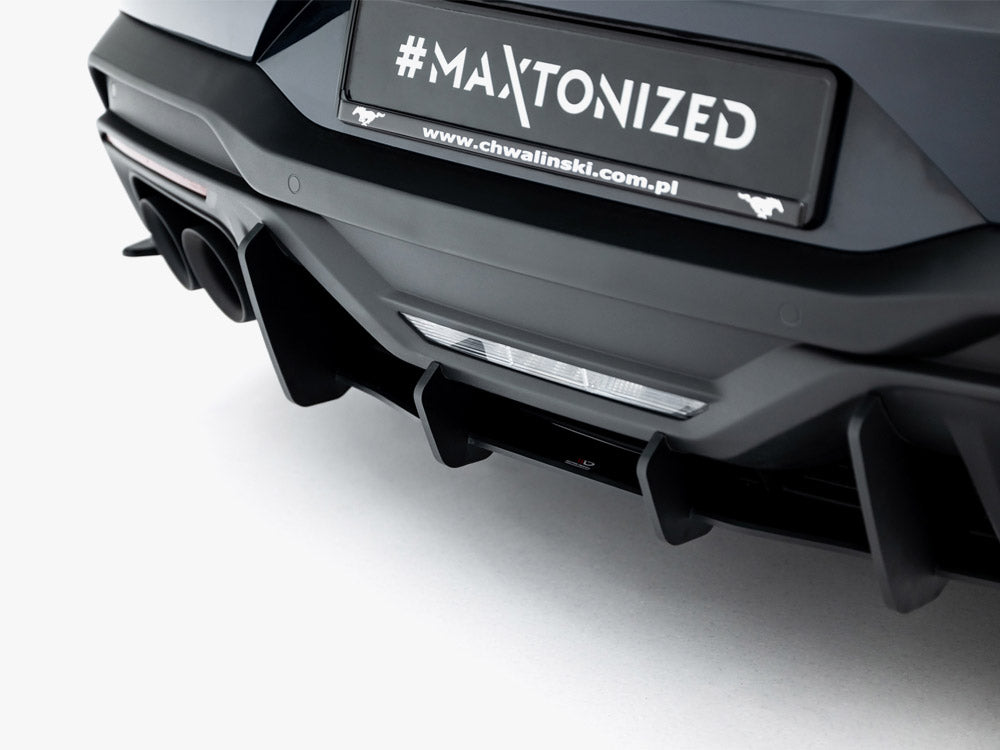Maxton Design Street PRO Rear Diffuser Ford Mustang Dark Horse Mk7