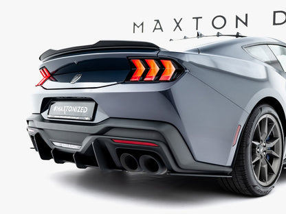 Maxton Design Street PRO Rear Side Splitters Ford Mustang Dark Horse Mk7