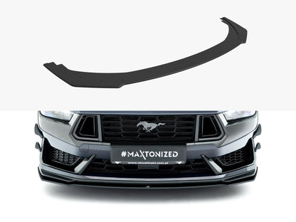 Maxton Design Street PRO Front Splitter Ford Mustang Dark Horse Mk7