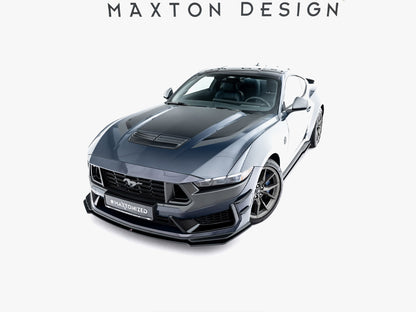 Maxton Design Street PRO Front Splitter Ford Mustang Dark Horse Mk7