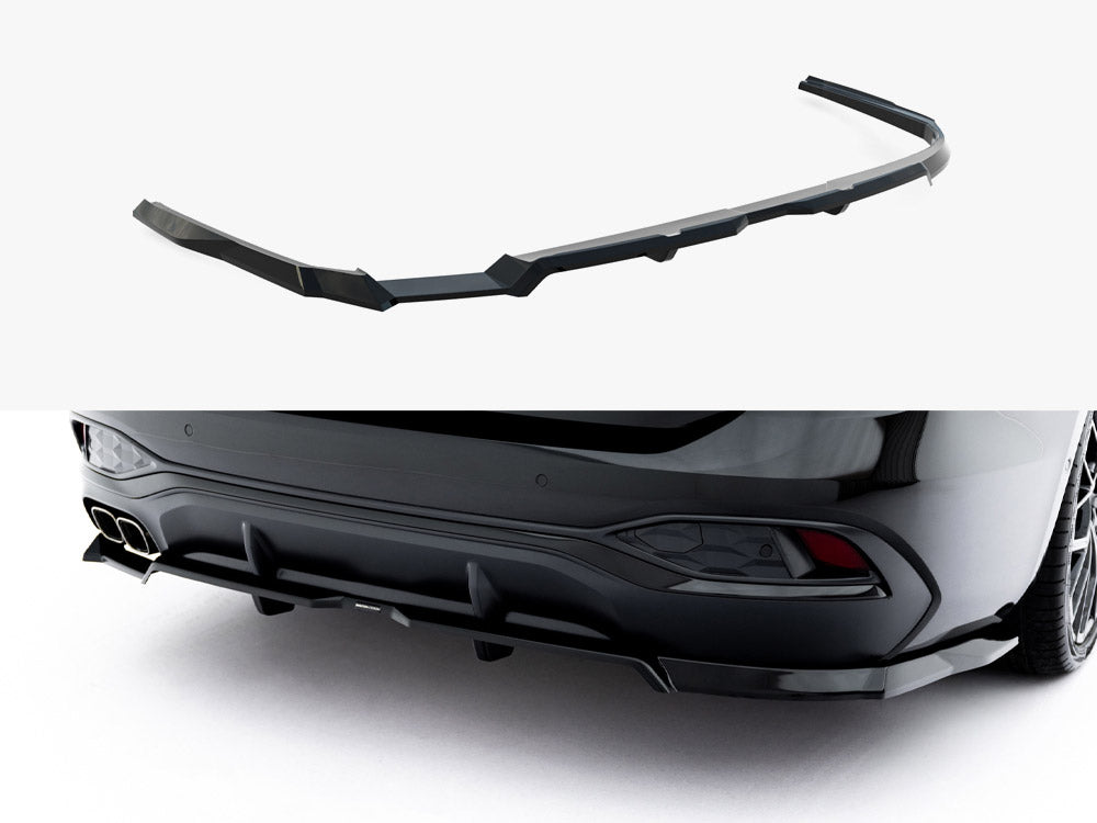 Maxton Design Rear Splitter (Vertical Bars) V.1 Audi A6 S-Line C9