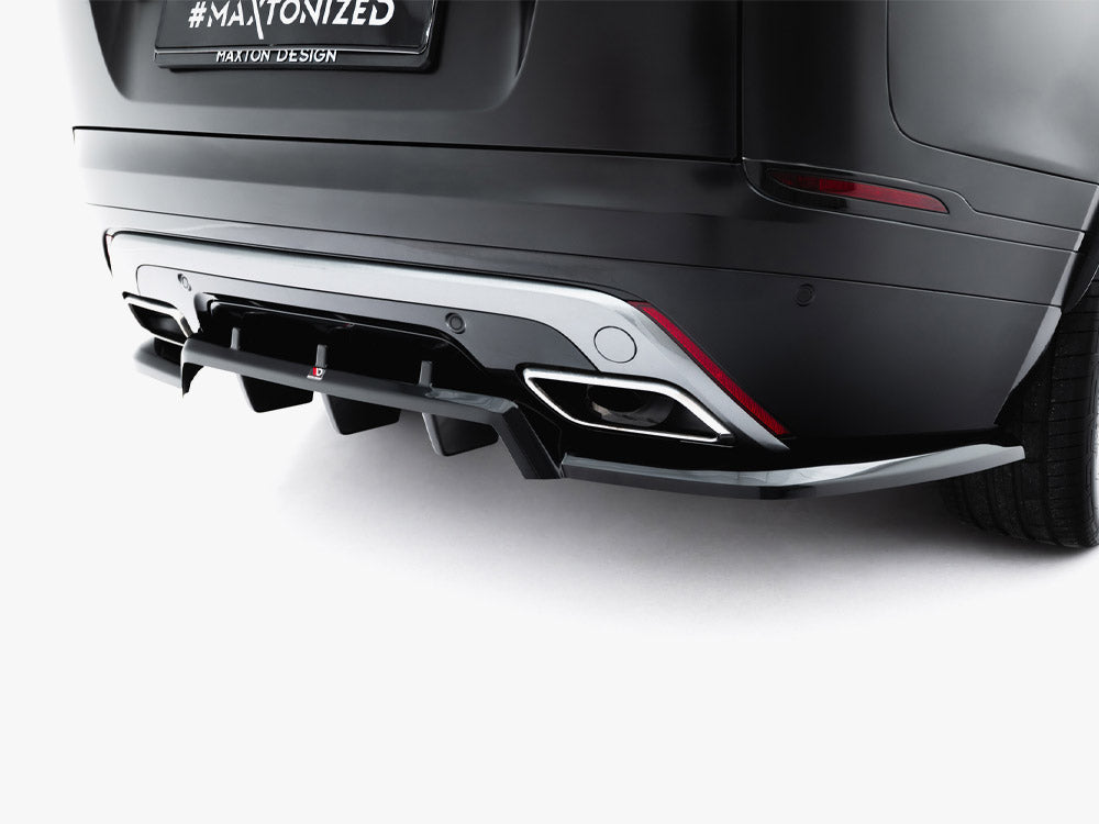 Maxton Design Rear Splitter (Vertical Bars) V.3 Land Rover Range Rover Velar R-Dynamic Mk1