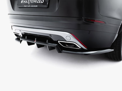 Maxton Design Rear Splitter (Vertical Bars) V.3 Land Rover Range Rover Velar R-Dynamic Mk1
