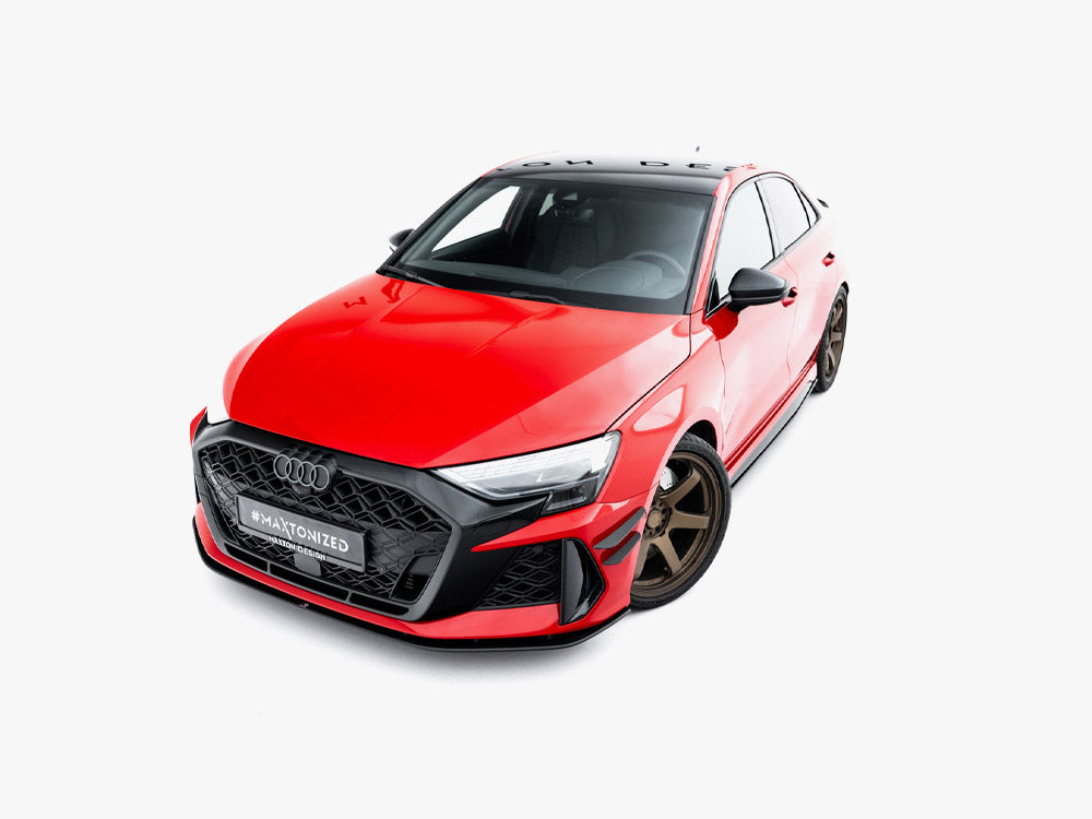 Maxton Design Front Bumper Wings (Canards) Audi RS3 Sedan 8Y Facelift