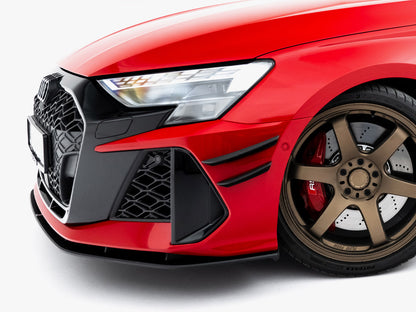 Maxton Design Front Bumper Wings (Canards) Audi RS3 Sedan 8Y Facelift