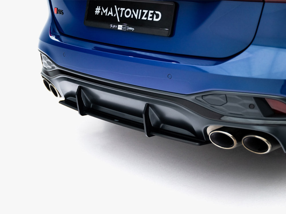 Maxton Design Street PRO Rear Diffuser Audi S5 Sedan / Avant B10
