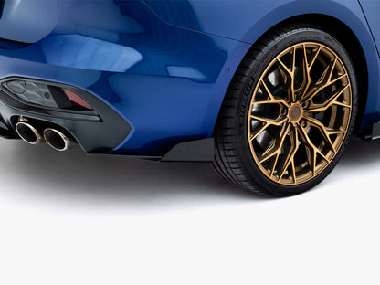 Maxton Design Street PRO Rear Side Splitters + Flaps Audi S5 Sedan / Avant B10