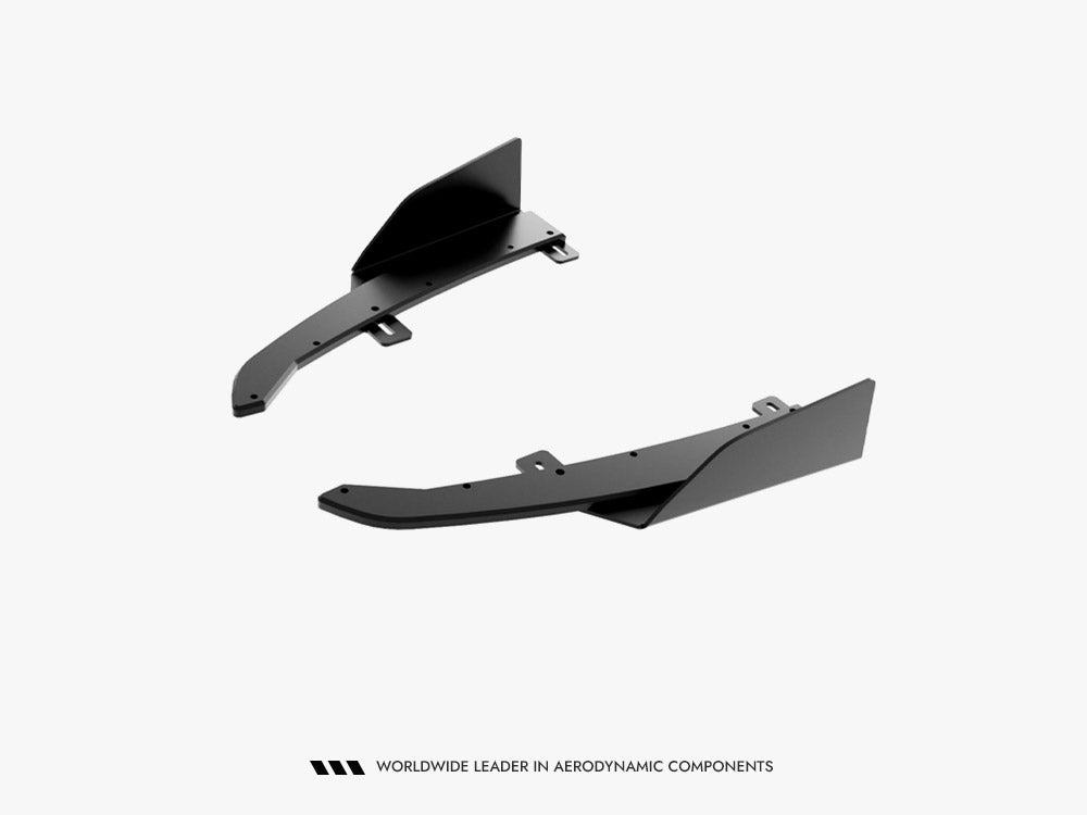 Maxton Design Street PRO Rear Side Splitters + Flaps Audi S5 Sedan / Avant B10