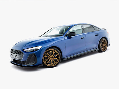 Maxton Design Street PRO Side Skirt Diffusers + Flaps Audi A5 S-Line / S5 Sedan / Avant B10