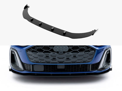 Maxton Design Street PRO Front Splitter + Flaps Audi A5 S-Line / S5 Sedan / Avant B10