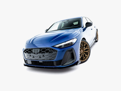 Maxton Design Street PRO Front Splitter + Flaps Audi A5 S-Line / S5 Sedan / Avant B10