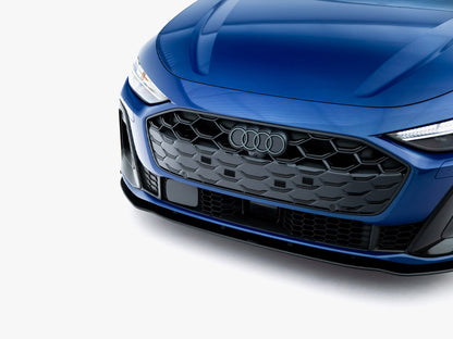 Maxton Design Street PRO Front Splitter + Flaps Audi A5 S-Line / S5 Sedan / Avant B10