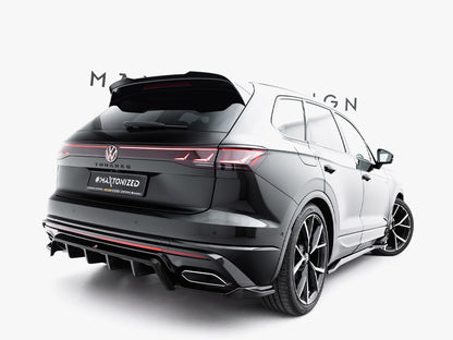 Maxton Design Rear Splitter (Vertical Bars) Volkswagen Touareg R-Line Mk3 Facelift