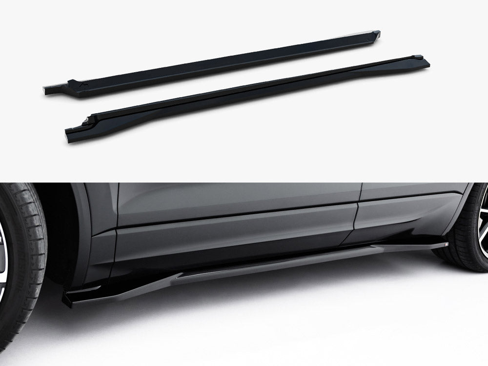 Maxton Design Side Skirt Diffusers Volkswagen Touareg R-Line Mk3 Facelift